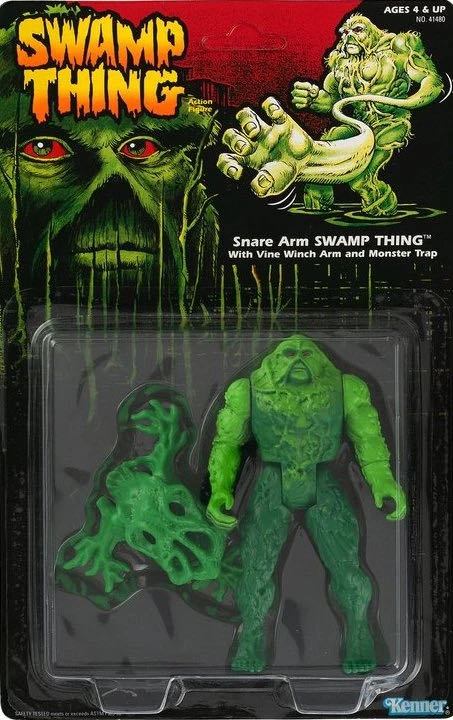 Swamp Thing: Snare Arm Swamp Thing - Kenner action figure collectible - Main Image 2