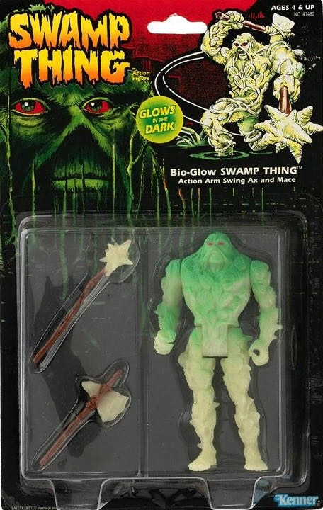 Swamp Thing: Bio Glow Swamp Thing - Kenner action figure collectible - Main Image 2