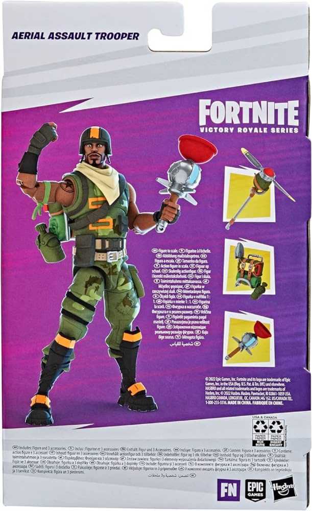Fortnite Victory Royale Series Aerial Assault Trooper Action Figure  action figure collectible - Main Image 2