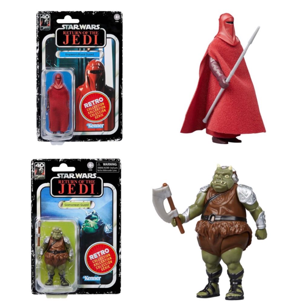 Retro Return Of The Jedi Retro Pack - Hasbro (Star Wars Vintage Collection) action figure collectible [Barcode 5010996139450] - Main Image 4