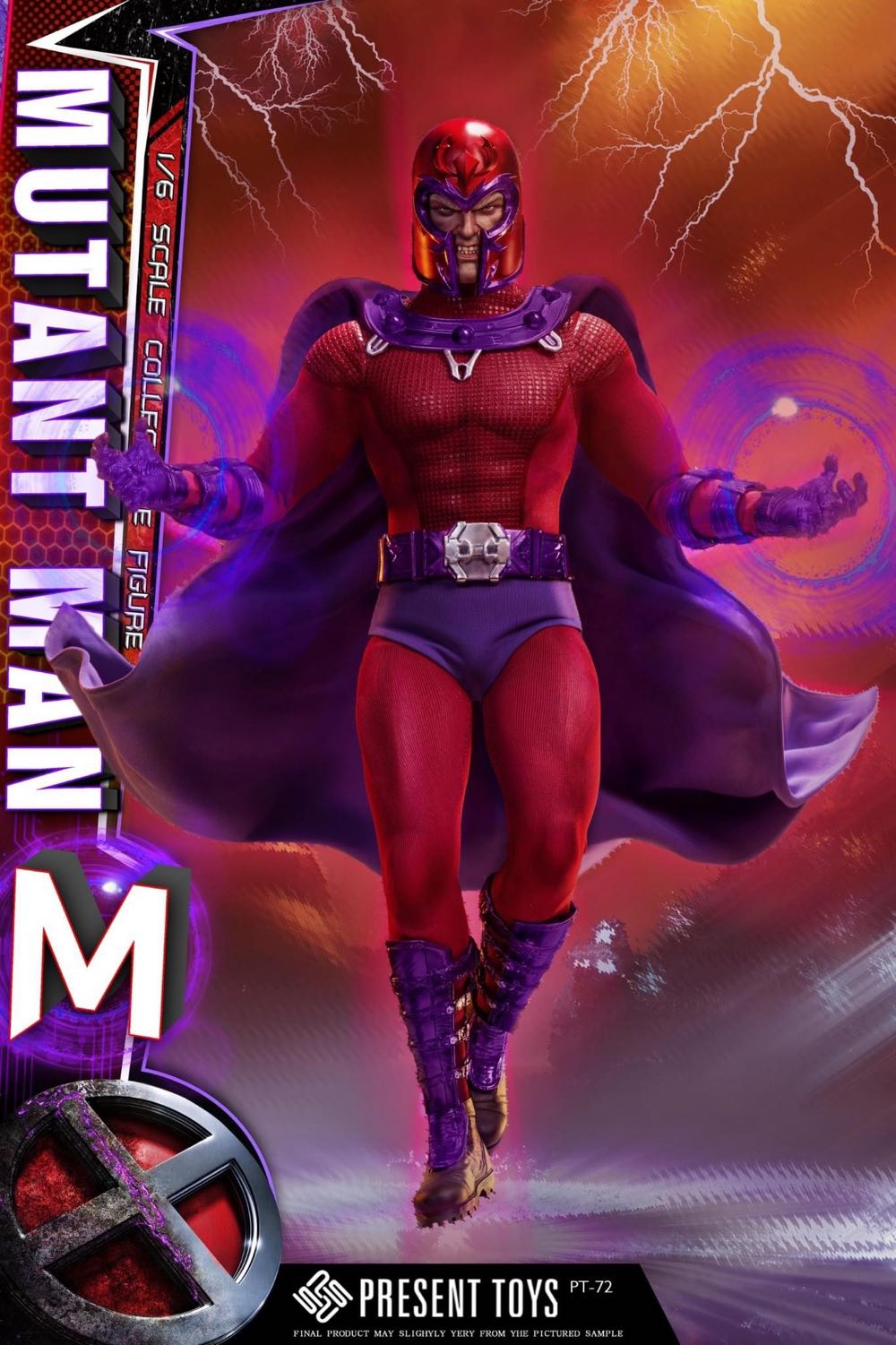 Mutant Man M (Magneto) - Present Toys (Xmen) action figure collectible - Main Image 2