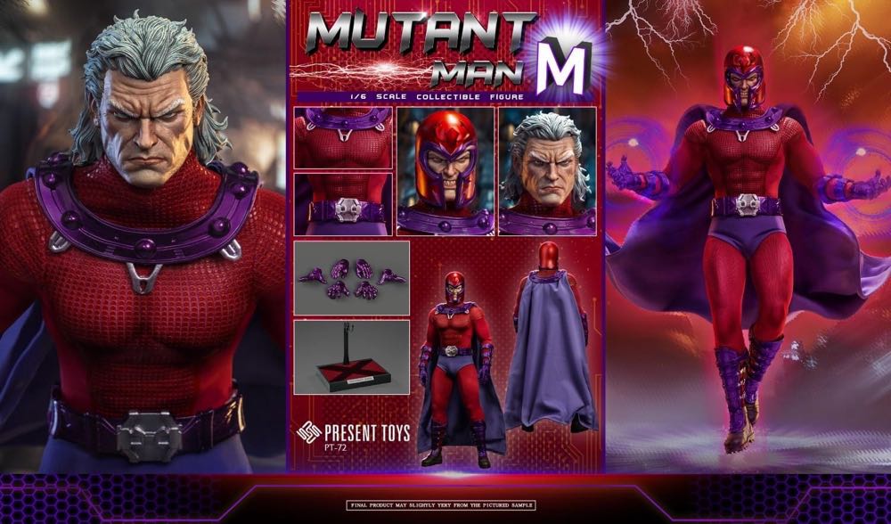 Mutant Man M (Magneto) - Present Toys (Xmen) action figure collectible - Main Image 4