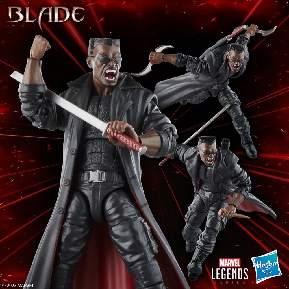 Blade: Comic Blade - Hasbro (Marvel Legends) action figure collectible - Main Image 3