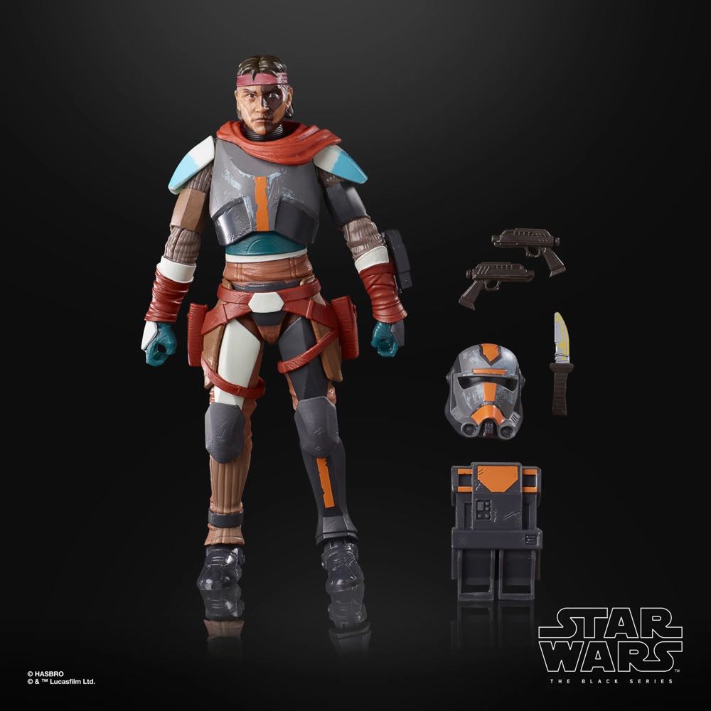 BAD BATCH: Hunter (Mercenary Gear) - Hasbro (Star Wars) action figure collectible - Main Image 3