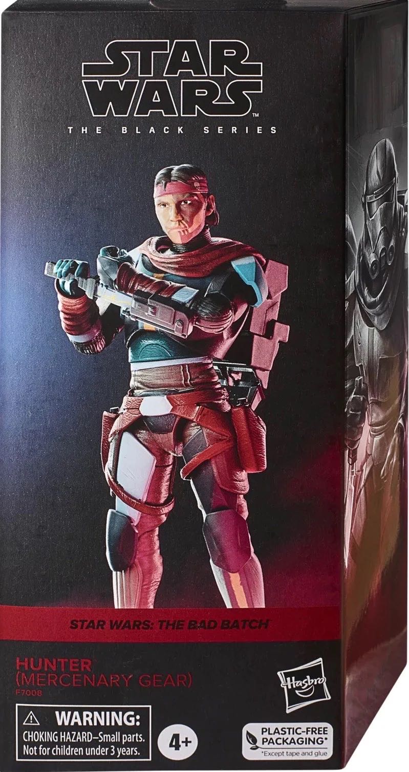 BAD BATCH: Hunter (Mercenary Gear) - Hasbro (Star Wars) action figure collectible - Main Image 4