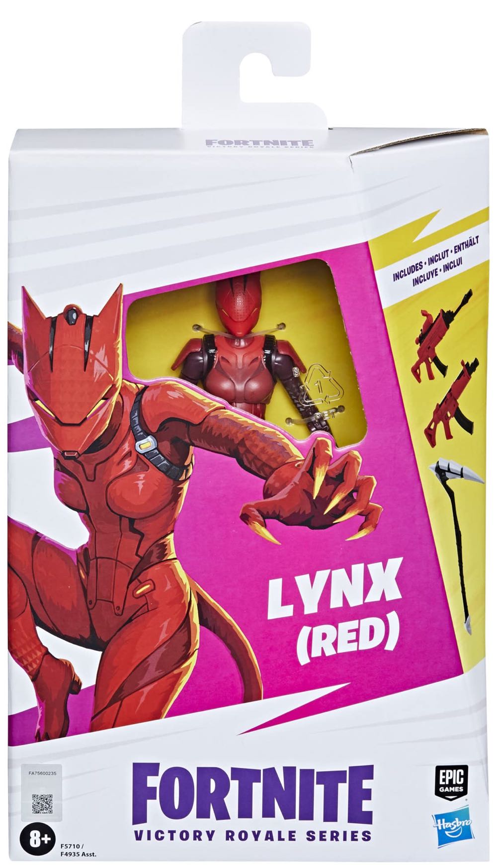 Lynx (Red) - Hasbro (Fortnite) action figure collectible - Main Image 2
