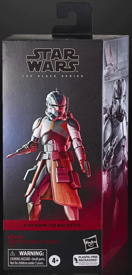 BAD BATCH: Echo (Mercenary Gear) - Hasbro (Star Wars) action figure collectible - Main Image 3