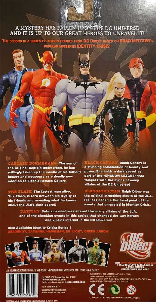 Captain Boomerang - DC Direct (Dc Direct Identity Crisis Series) action figure collectible [Barcode 761941251400] - Main Image 2