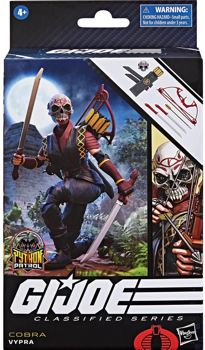Vypra (Python Patrol) - Hasbro (G.I. Joe) action figure collectible - Main Image 4