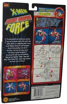 Colossus with Transforming Tri-Blaster - Toy Biz (X-Men Secret Weapon Force) action figure collectible - Main Image 3