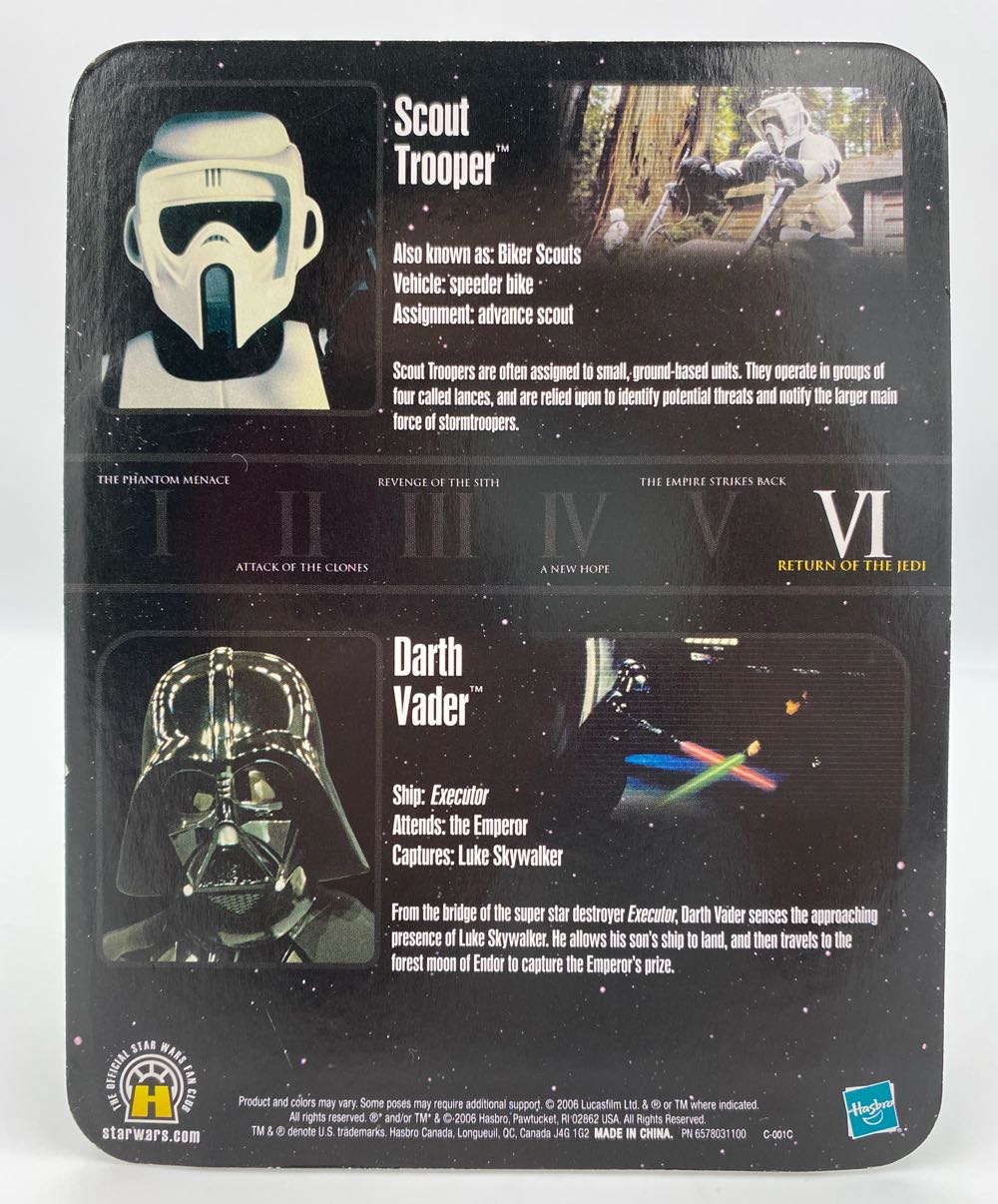 Star Wars: Biker Scout/Scout Trooper - Hasbro (30th Anniversary Collection) action figure collectible - Main Image 4