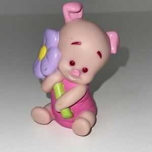Vintage Disney Fisher Price Little People Winnie The Pooh Piglet Rare Htf!!  action figure collectible [Barcode 048188878417] - Main Image 1
