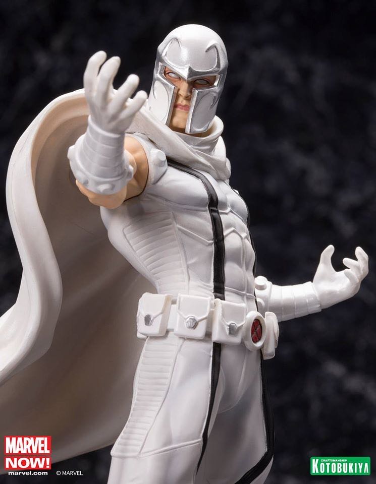 Marvel Now! X Men: White Magneto - Kotobukiya (ArtFX+) action figure collectible [Barcode 4934054092994] - Main Image 4
