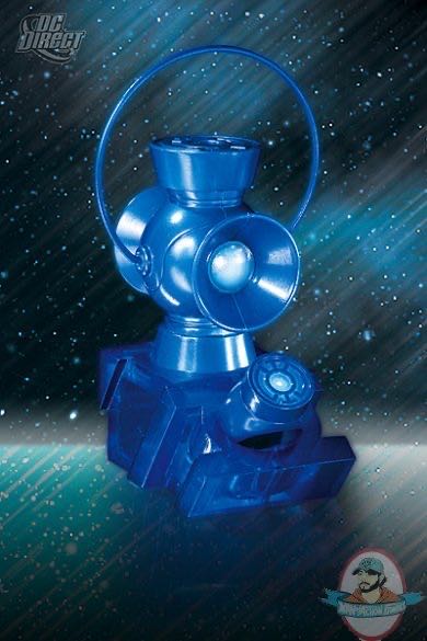Blackest Night Blue Lantern 1:4 Scale Power Battery & Ring Prop Replica Set  action figure collectible - Main Image 3