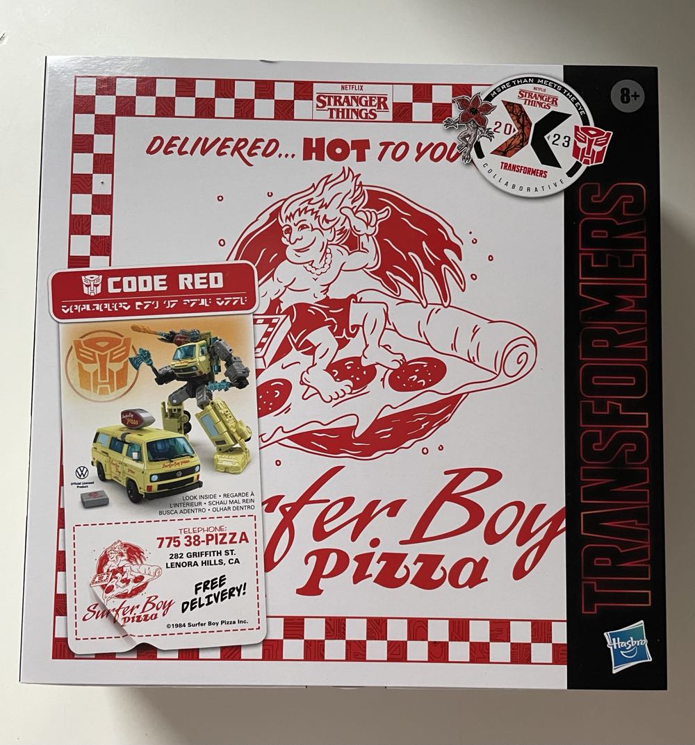 Transformers X Stranger Things Crossovers: Code Red - Hasbro (Transformers Crossovers) action figure collectible [Barcode 5010996145888] - Main Image 3