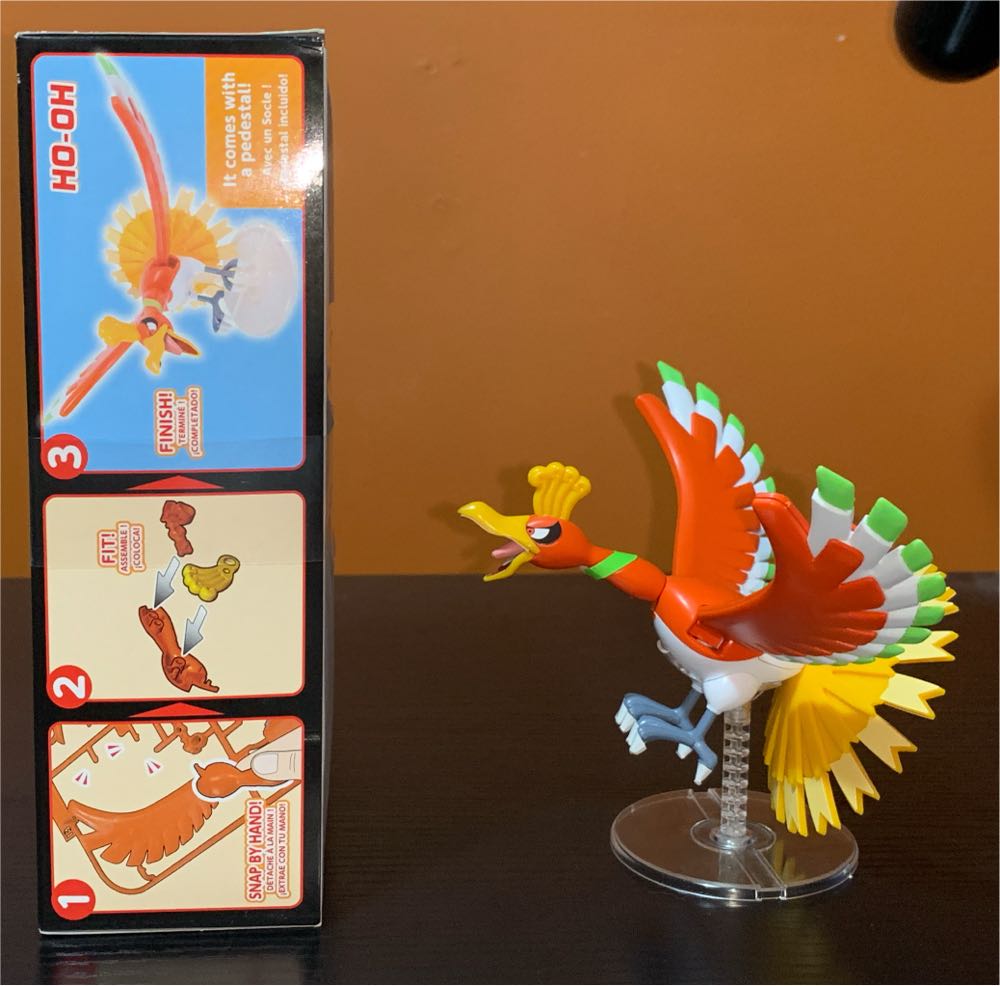 Ho-Oh - Bandai (Pokémon: Diamond & Pearl) action figure collectible [Barcode 4573102604644] - Main Image 2
