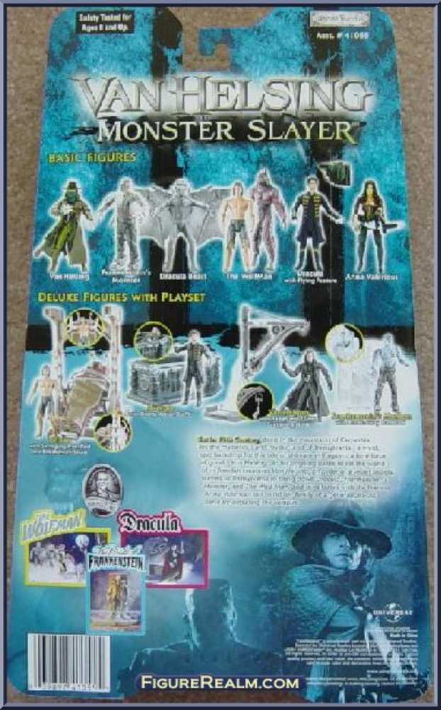 Jakks Pacific Van Helsing Monster Slayer Van Dracula Beast Wing Flapping Action  - Jakks Pacific action figure collectible [Barcode 039897410555] - Main Image 3