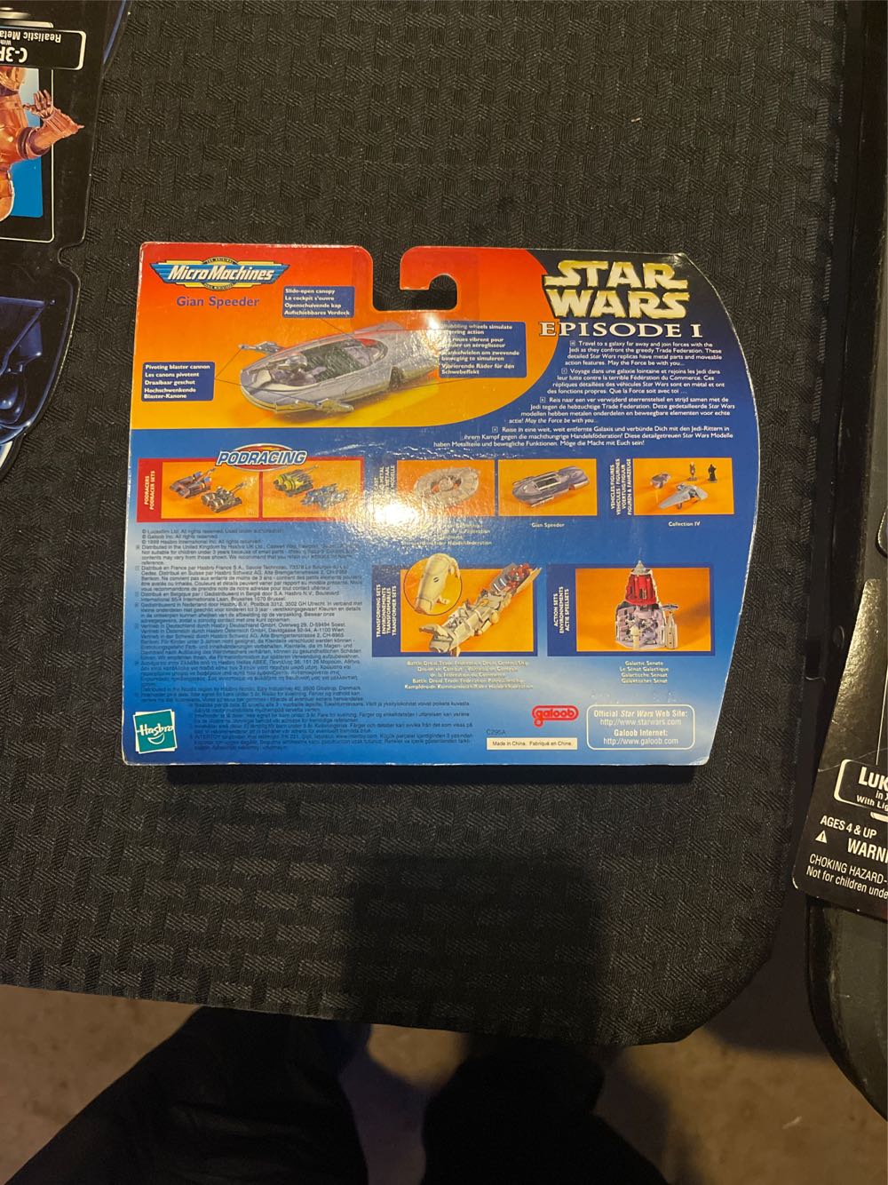 Star Wars Episode 1 Micro Machines Gian Speeder - Hasbro action figure collectible - Main Image 2