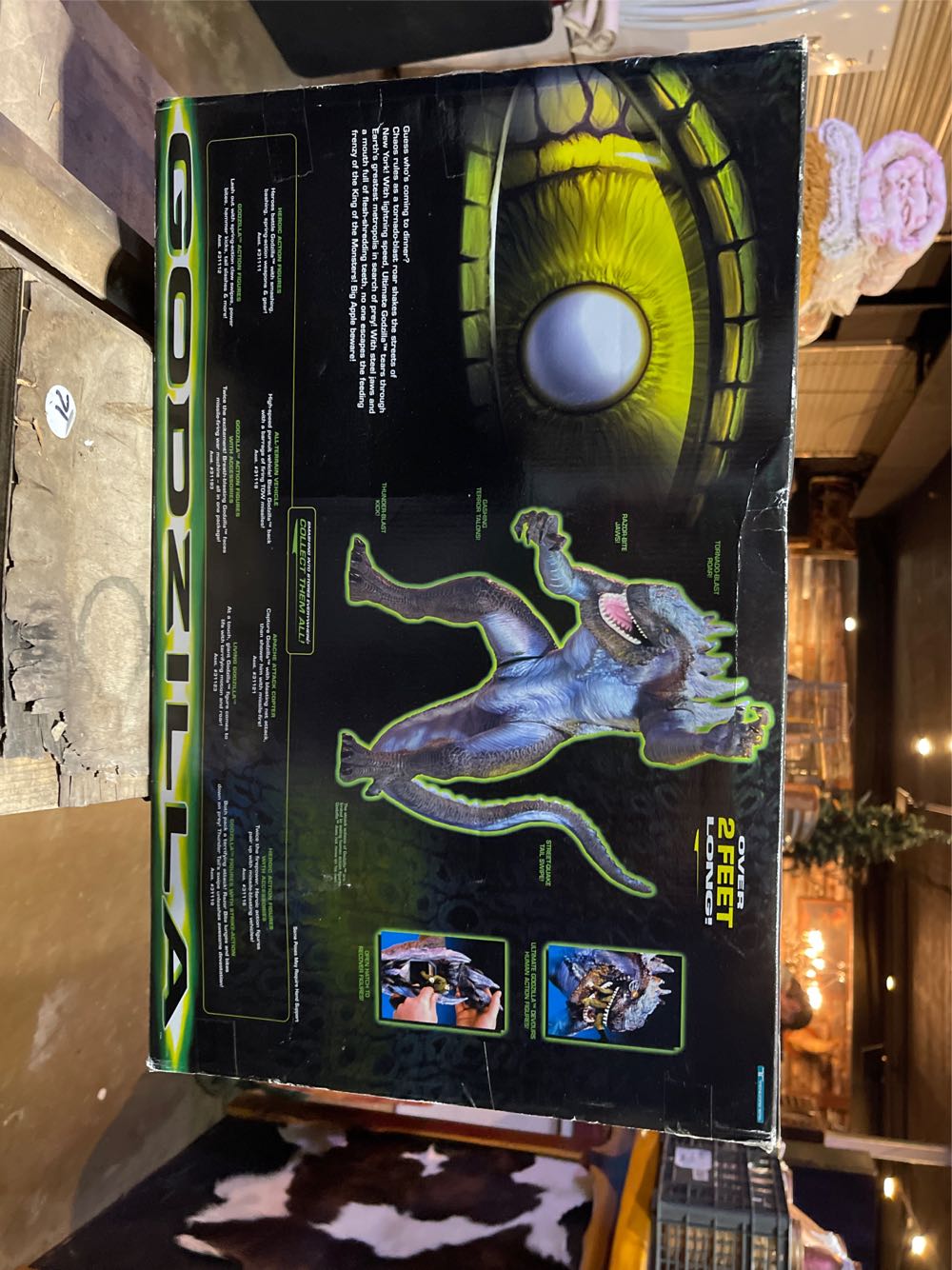 Trendmasters Ultimate Godzilla Electronic New  action figure collectible [Barcode 096882311259] - Main Image 2