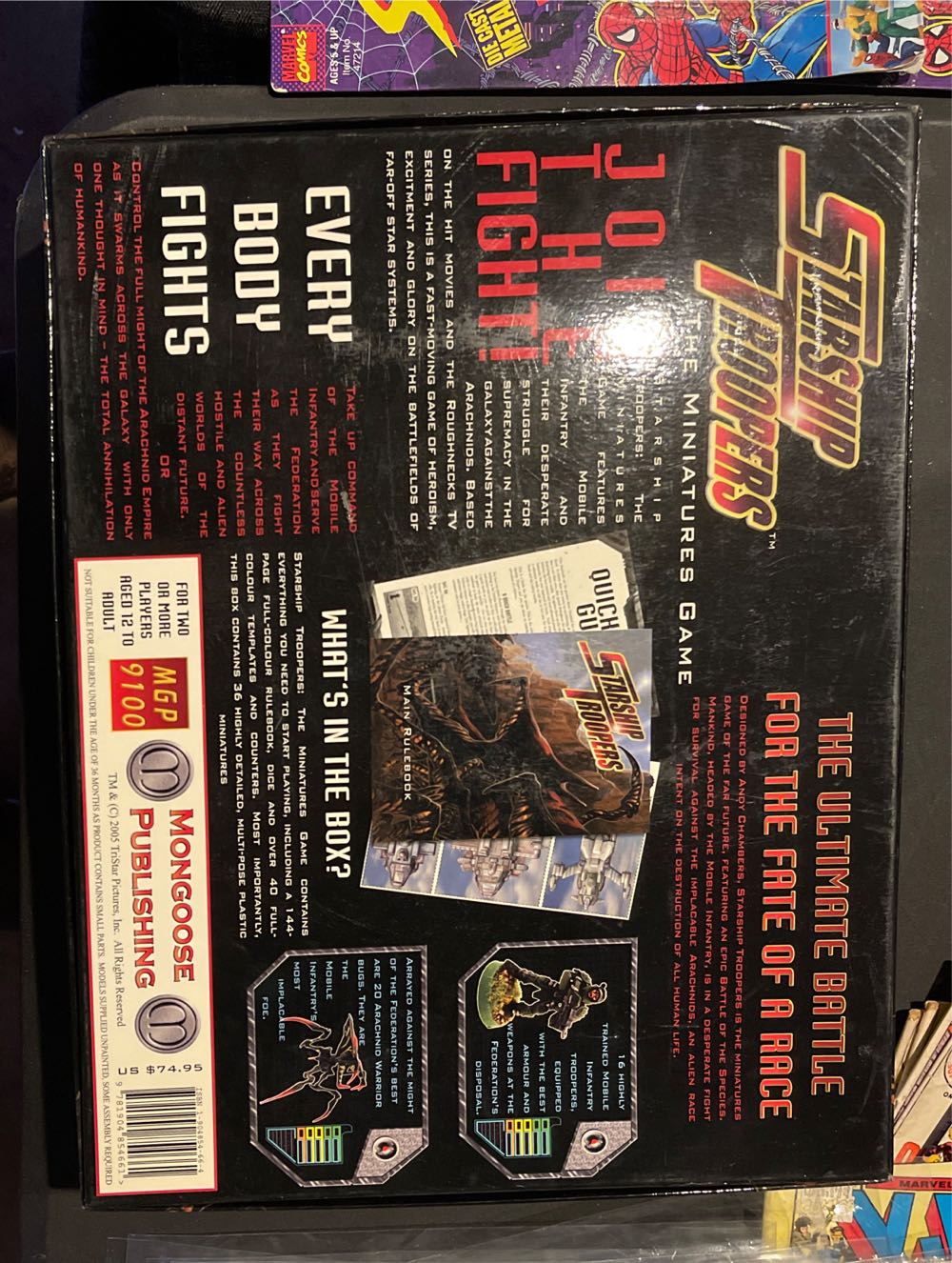 Starship Troopers Wargame Box Set  action figure collectible [Barcode 9781904854661] - Main Image 2