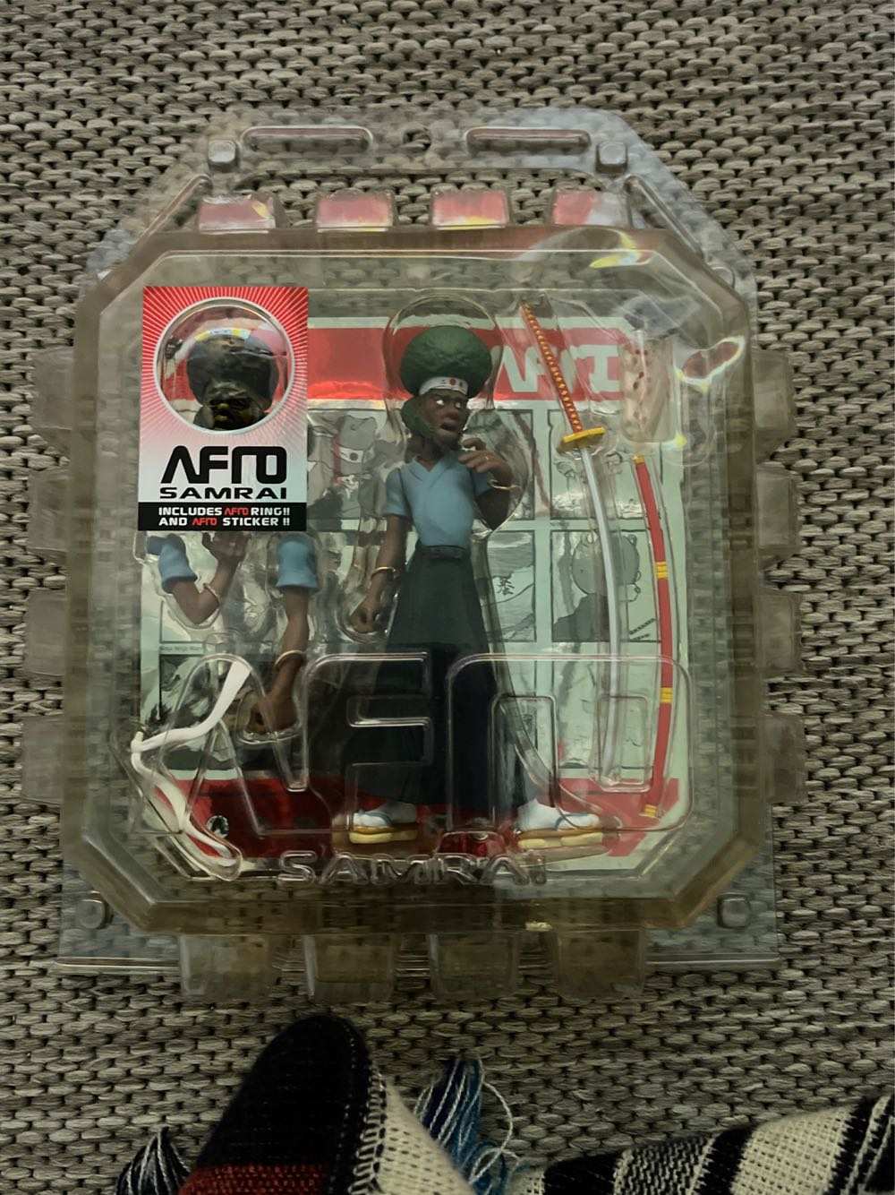 Afro Samrai - Cube Co. Ltd (Manga Realization) action figure collectible [Barcode 4902314026812] - Main Image 2