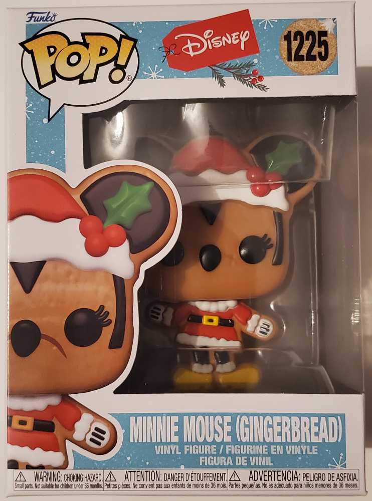 Minnie Mouse (Gingerbread) - Disney Holiday  - Funko (Disney) action figure collectible [Barcode 889698643276] - Main Image 2