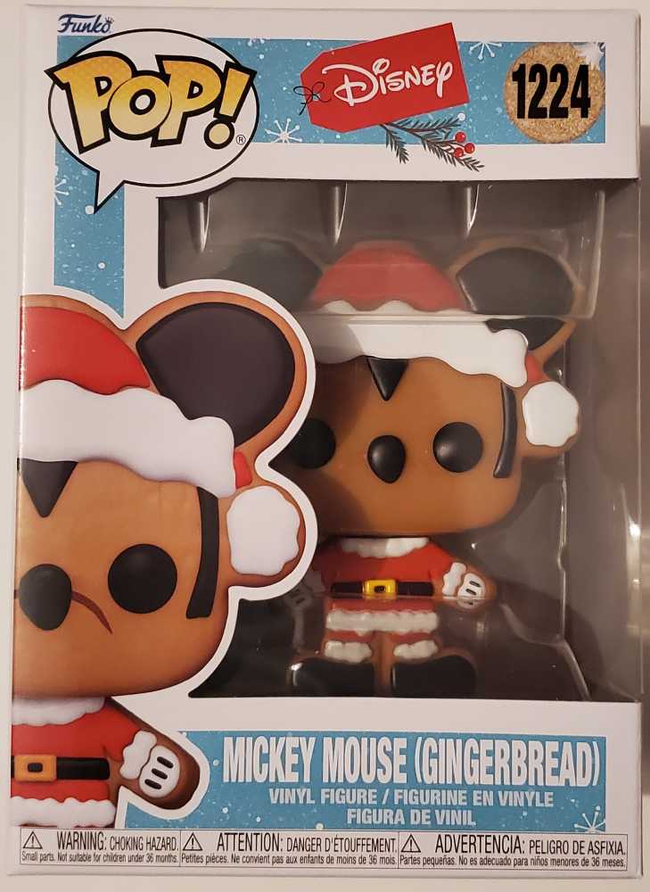 Mickey Mouse (Gingerbread) - Disney Holiday - Funko (Disney) action figure collectible [Barcode 889698643290] - Main Image 2