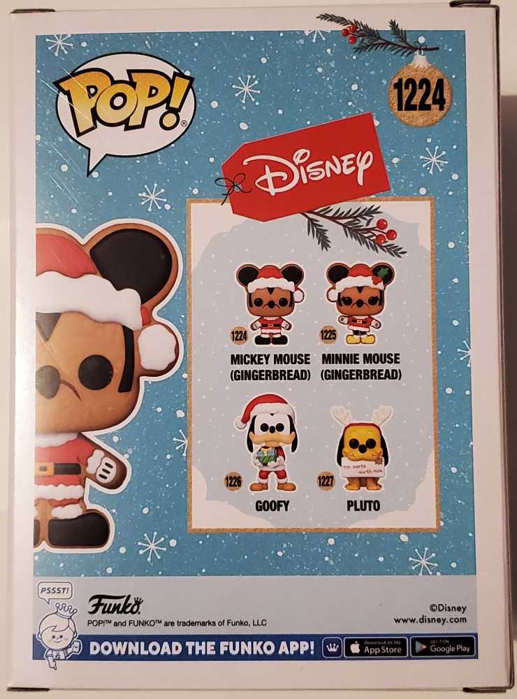 Mickey Mouse (Gingerbread) - Disney Holiday - Funko (Disney) action figure collectible [Barcode 889698643290] - Main Image 4