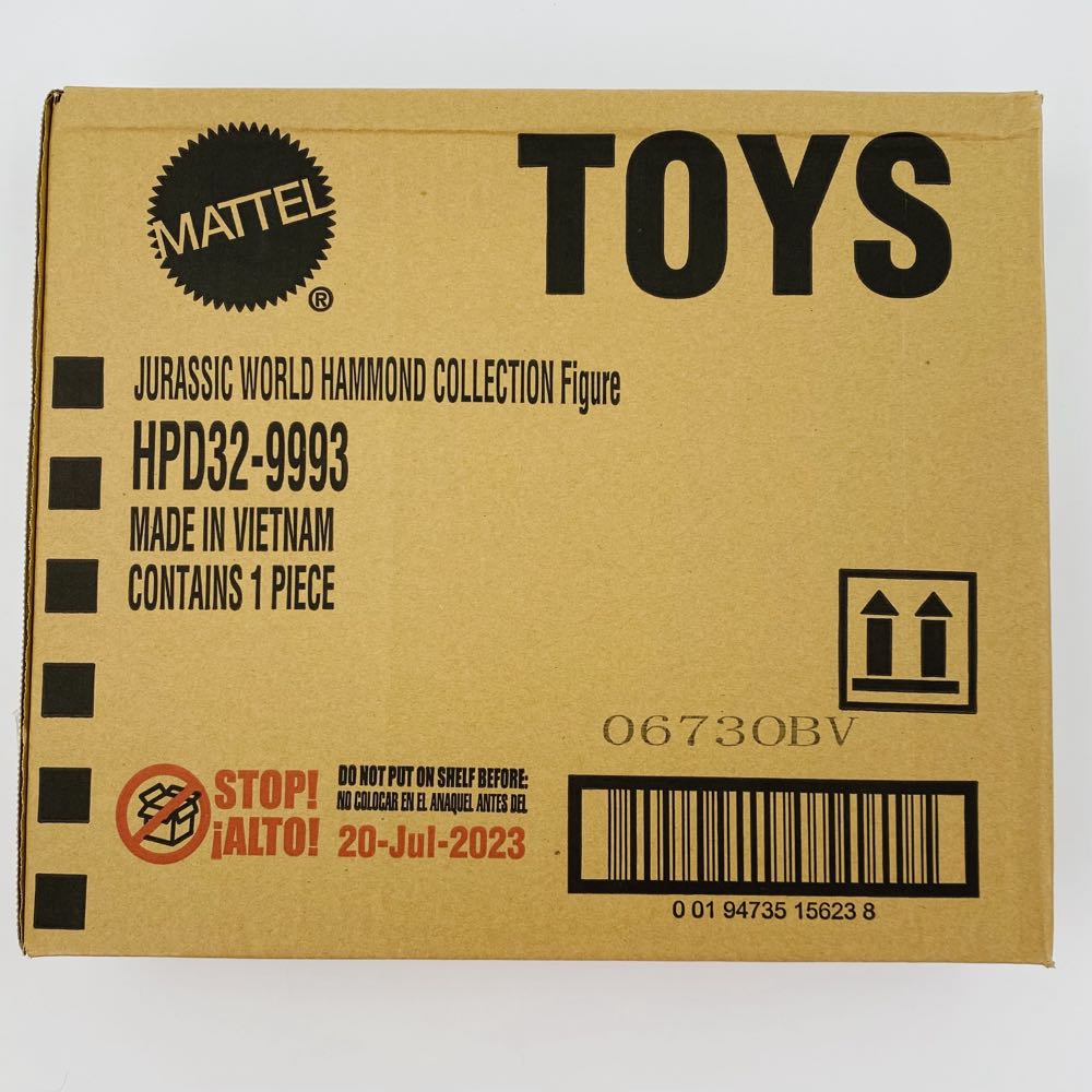 Jurassic Park: Dilophosaurus - Mattel (Hammond Collection) action figure collectible - Main Image 4