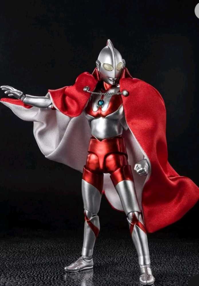 Bandai Spirits S.h. Figuarts Ultra Man 55th Anniversary Version Pvc And Abs Total Height Approx. 5.9 Inches 150 Mm Painted Action Figure - S.H Figuarts (55th Anniversary) action figure collectible [Barcode 4573102619051] - Main Image 2