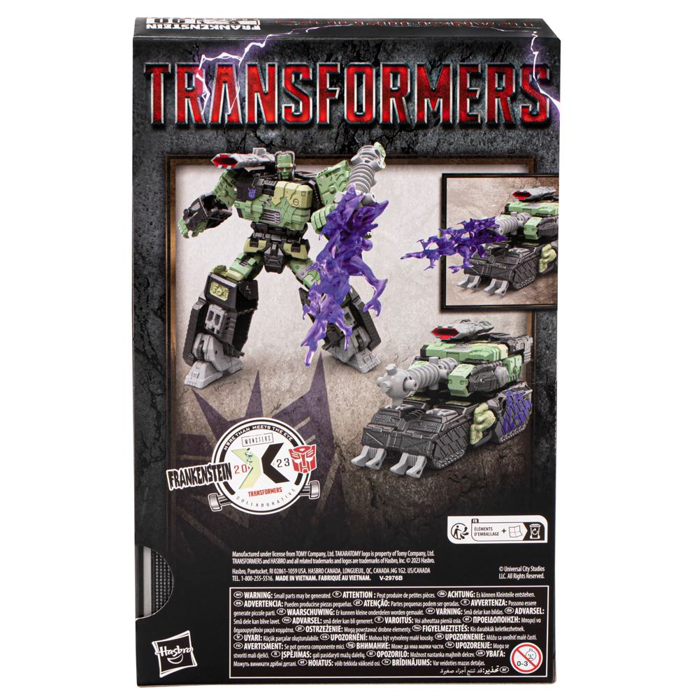 Transformers Universal Monsters Frankentron - Hasbro (Transformers Crossovers) action figure collectible [Barcode 5010996147424] - Main Image 4