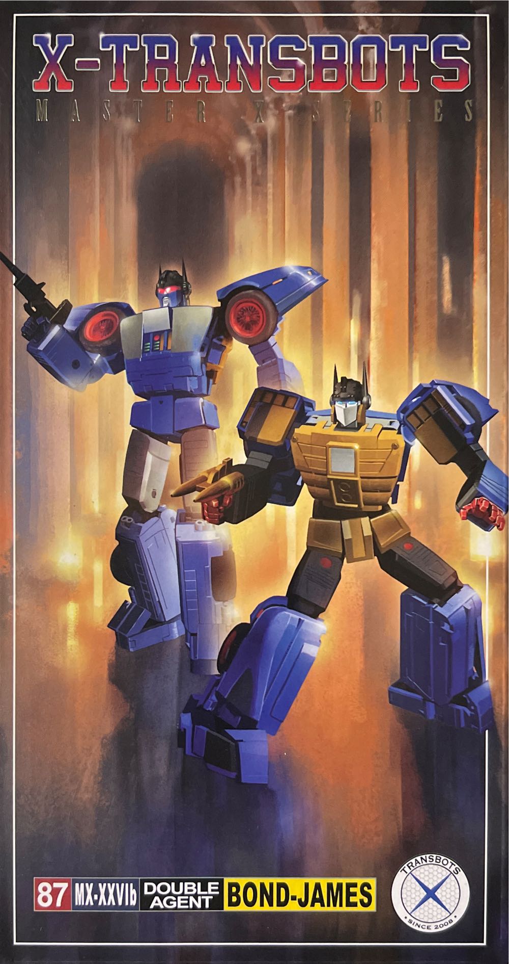 87 MX-XXVIb Bond & James (Japan Version) -  X-Transbots (Transformers 3rd Party) action figure collectible [Barcode 683203711494] - Main Image 1