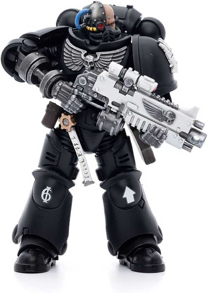 Joytoy Warhammer 40k : Iron Hands Intercessors Brother Gravak  action figure collectible [Barcode 6973130375284] - Main Image 2