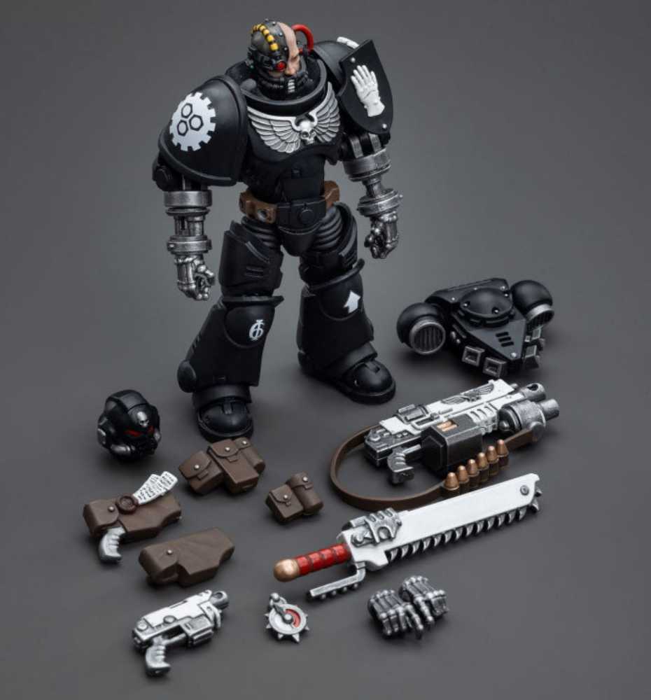 Joy Toy Warhammer 40k Iron Hands Intercessors Brother Ignar - Joy Toy (Warhammer 40000) action figure collectible [Barcode 6973130375307] - Main Image 2