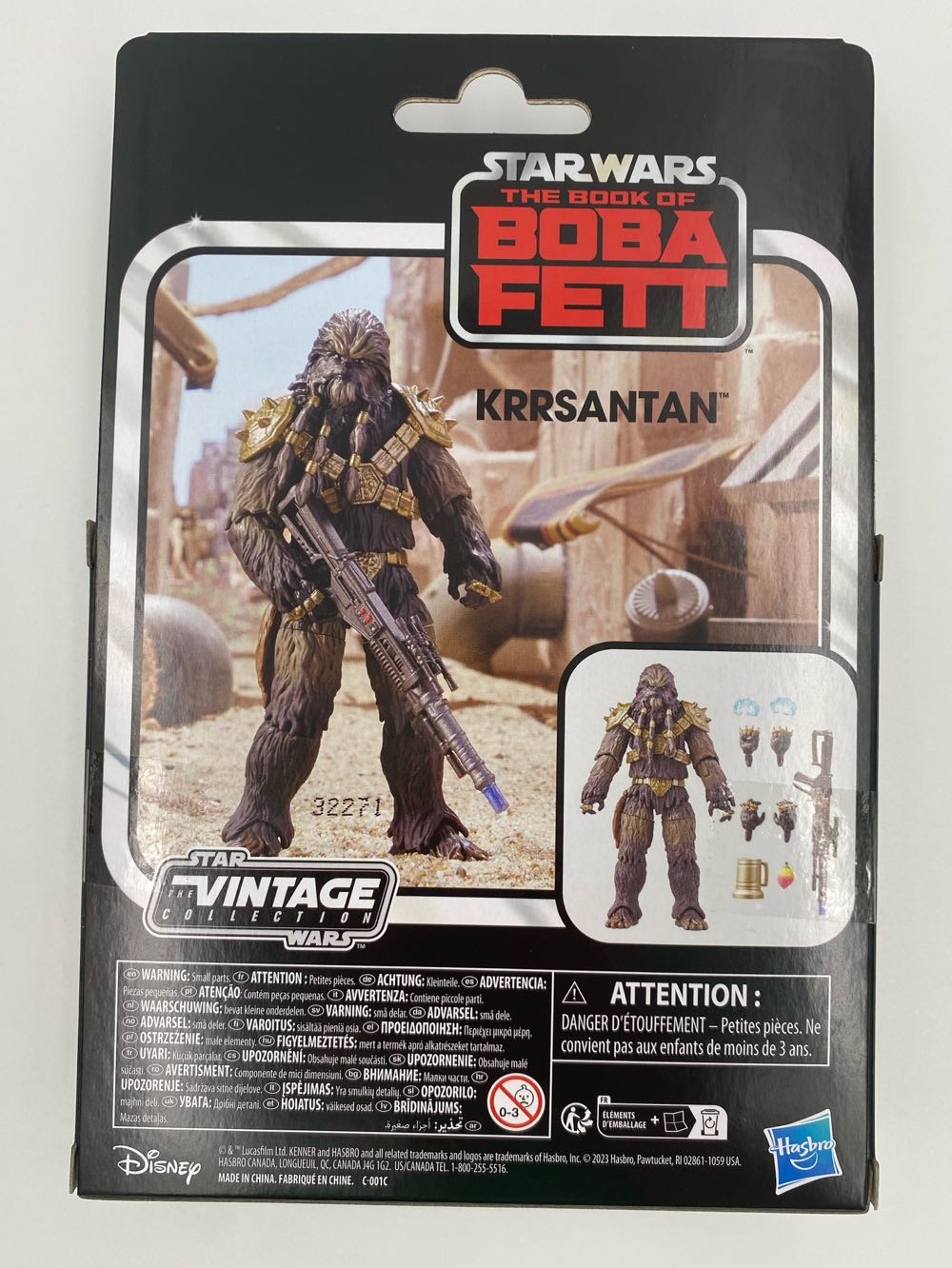 Star Wars: Krrsantan - Kenner (Hasbro) (The Vintage Collection) action figure collectible - Main Image 4