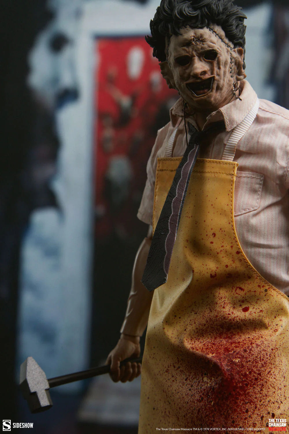 Leatherface “Killing Mask” (The Texas Chainsaw Massacre) - Sideshow Collectibles (Horror) action figure collectible - Main Image 3