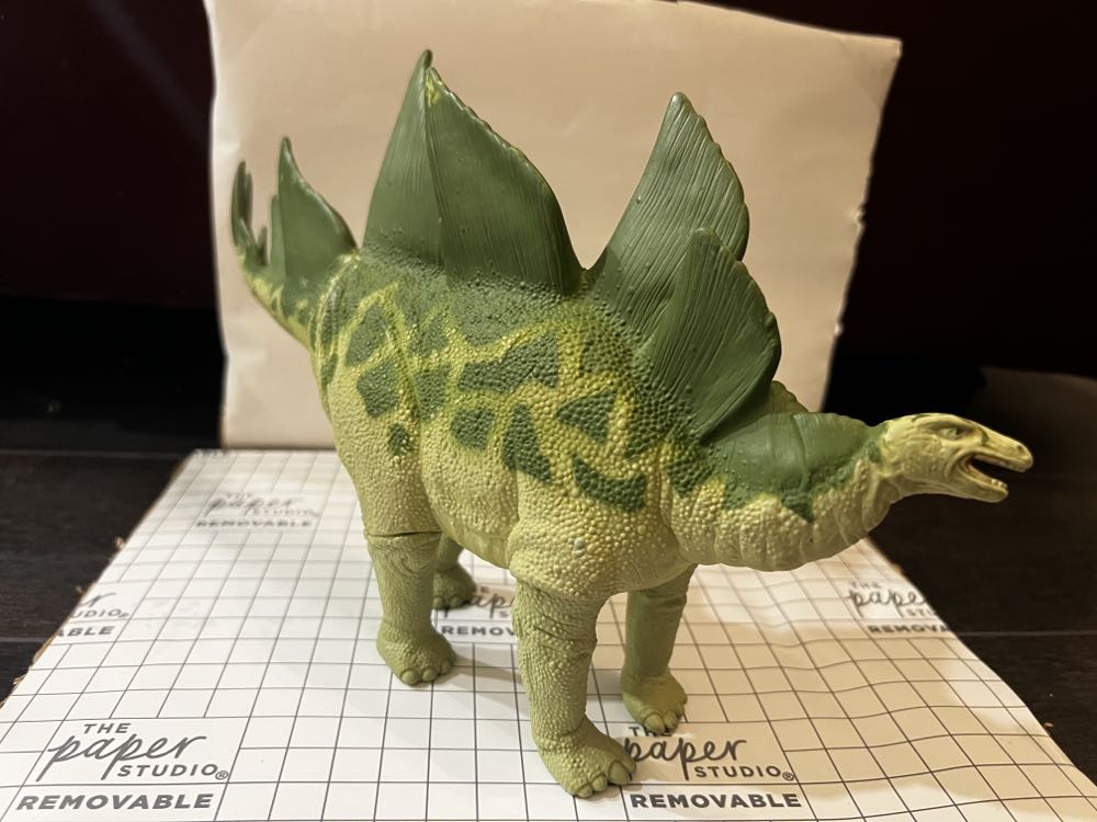 JP07 Stegosaurus - Jurassic Park - Series 1 - Kenner (Jurassic Park Series 1) action figure collectible - Main Image 2