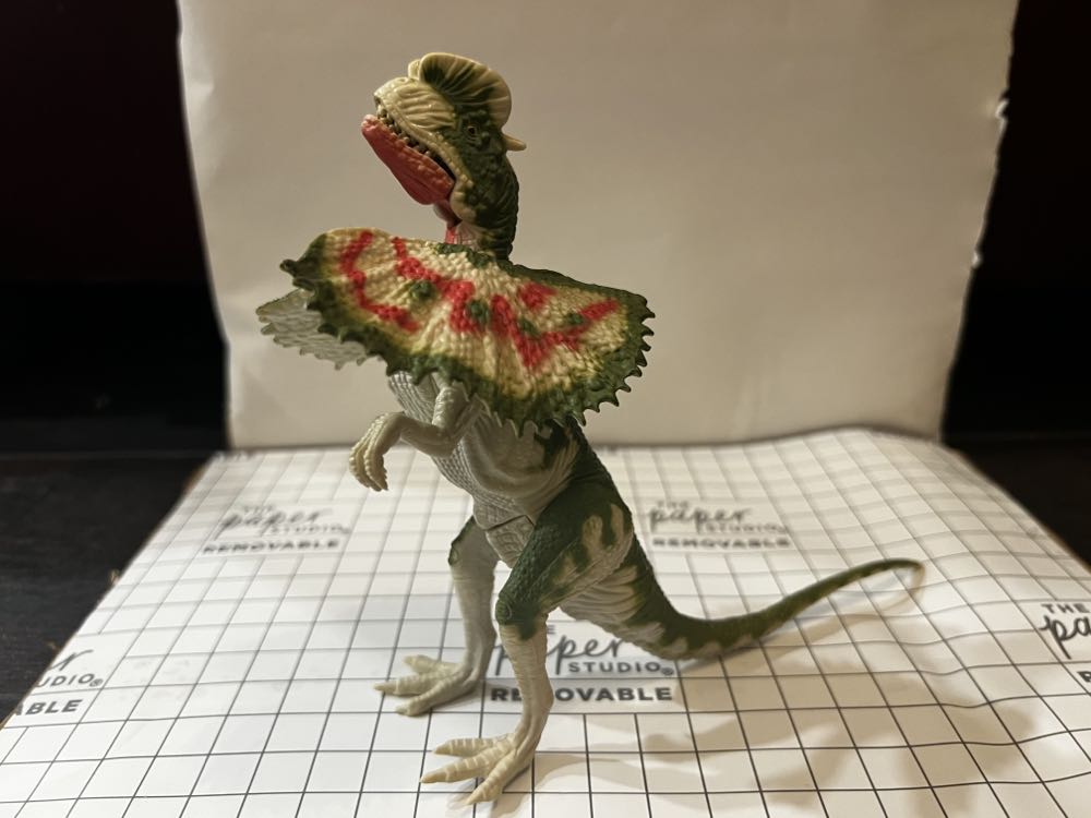 Dilophosaurus Dino-Screams - Kenner (Jurassic Park Series 1) action figure collectible - Main Image 2