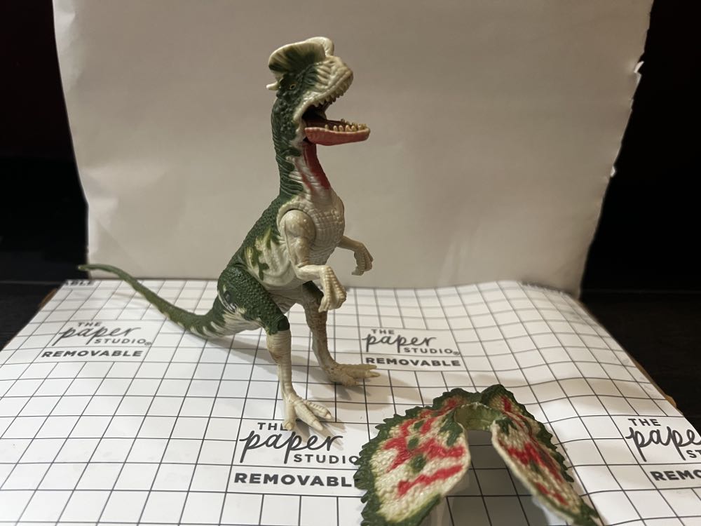 Dilophosaurus Dino-Screams - Kenner (Jurassic Park Series 1) action figure collectible - Main Image 3