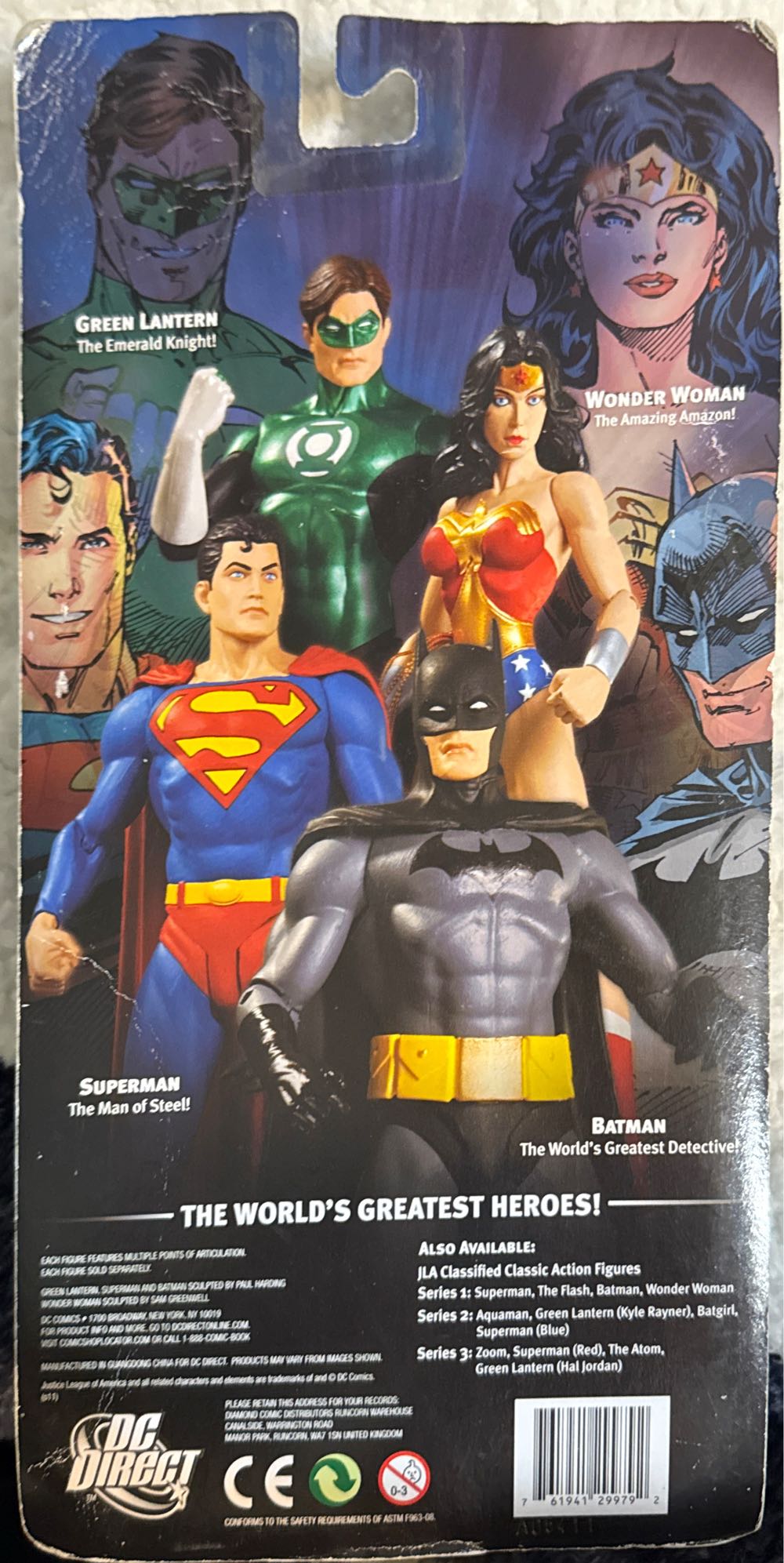 Justice League: Classic Icons Wonder Woman - DC Direct (Classic Icons) action figure collectible [Barcode 761941299792] - Main Image 2