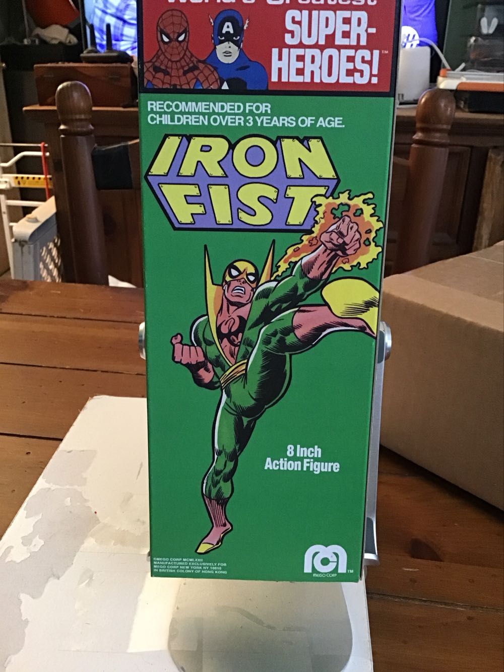 Marvel Comics Iron Fist - Mego Custom (Heroes For Hire) action figure collectible - Main Image 2