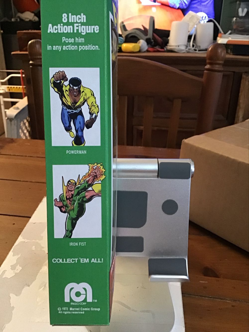 Marvel Comics Iron Fist - Mego Custom (Heroes For Hire) action figure collectible - Main Image 3