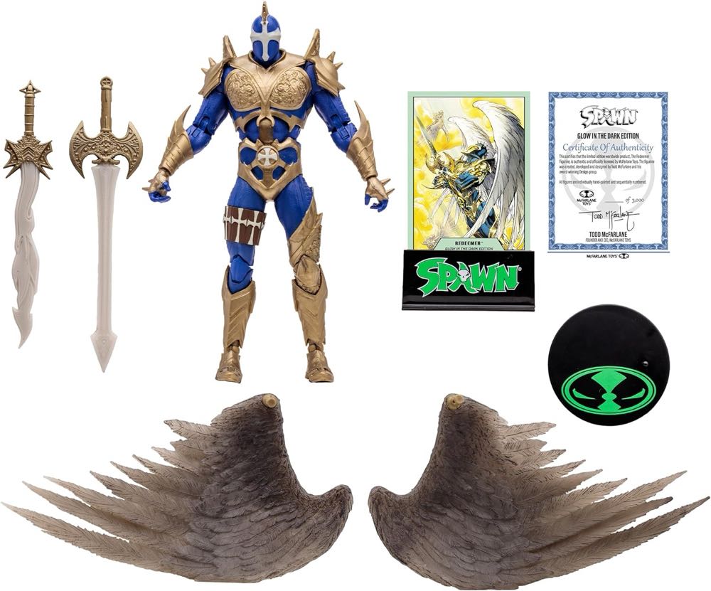 Redeemer - Glow In The Dark Edition - McFarlane Toys (McFarlane Spawn) action figure collectible [Barcode 787926170764] - Main Image 2