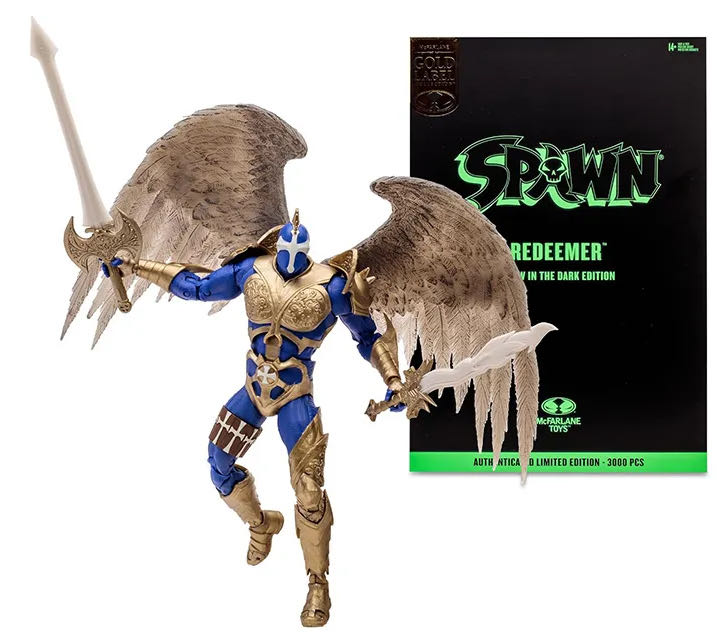 Redeemer - Glow In The Dark Edition - McFarlane Toys (McFarlane Spawn) action figure collectible [Barcode 787926170764] - Main Image 4
