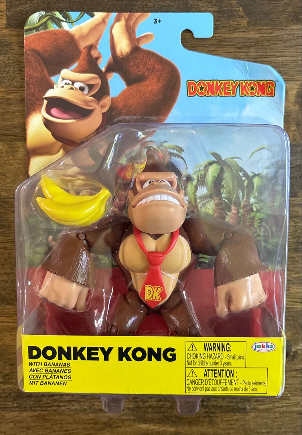 Donkey Kong Country - Donkey Kong - Jakks Pacific (Arcade: Nintendo) action figure collectible [Barcode 192995417885] - Main Image 3