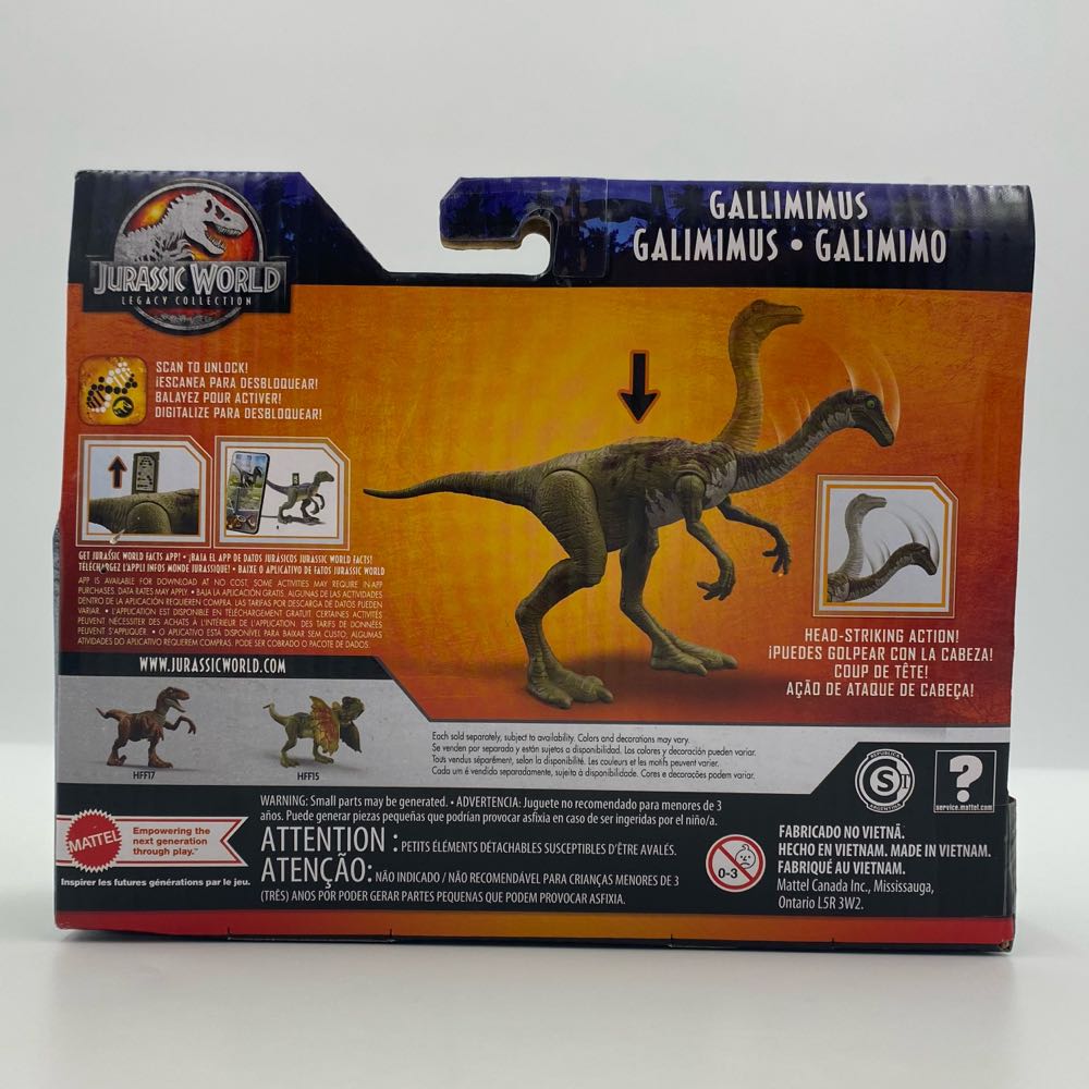 Jurassic World: Gallimimus - Mattel (Jurassic World Legacy Collection) action figure collectible - Main Image 4