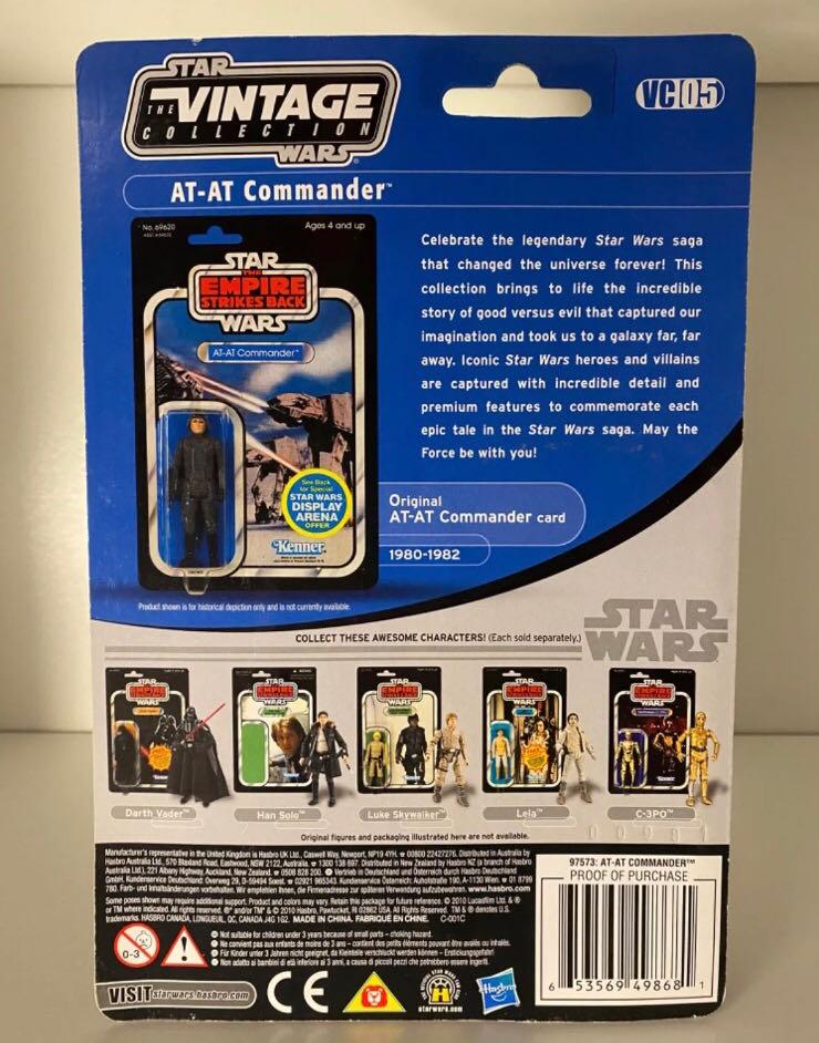 AT-AT Commander VC05 - Hasbro (Star Wars Episode V: The Empire Strikes Back) action figure collectible - Main Image 2