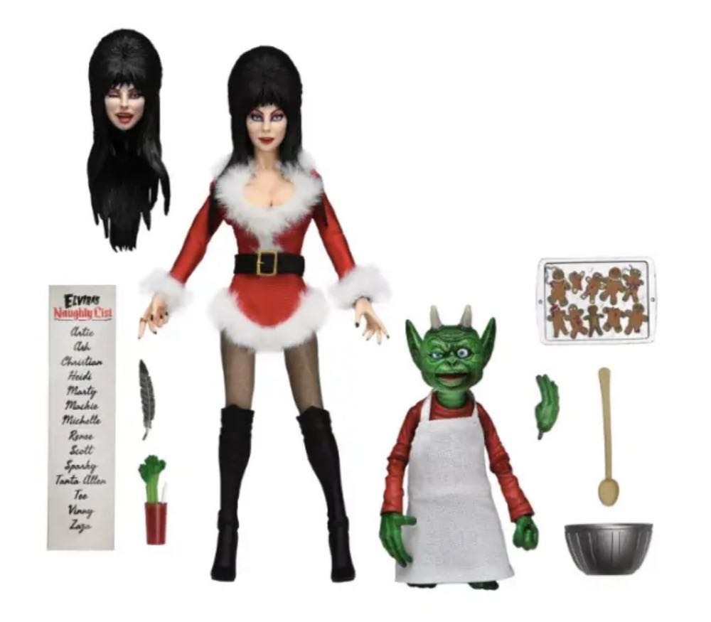 Elvira - Christmas (Elvira’s Very Scary X-Mas) action figure collectible [Barcode 634482560815] - Main Image 4