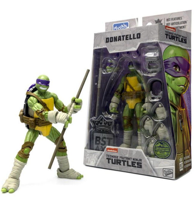 Teenage Mutant Ninja Turtles BST AXN Comic Heroes Donatello  action figure collectible - Main Image 3