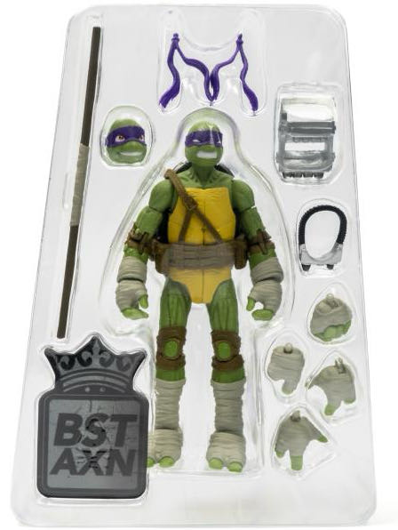 Teenage Mutant Ninja Turtles BST AXN Comic Heroes Donatello  action figure collectible - Main Image 4